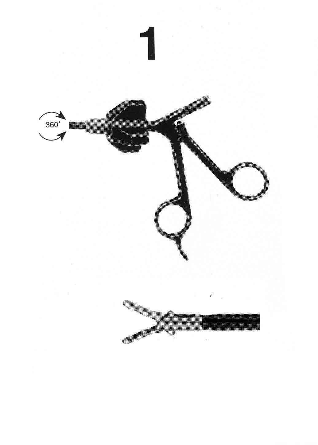 LAPARASKOPİK KAVRAMA FORSEPS ÇAP : 5 MM